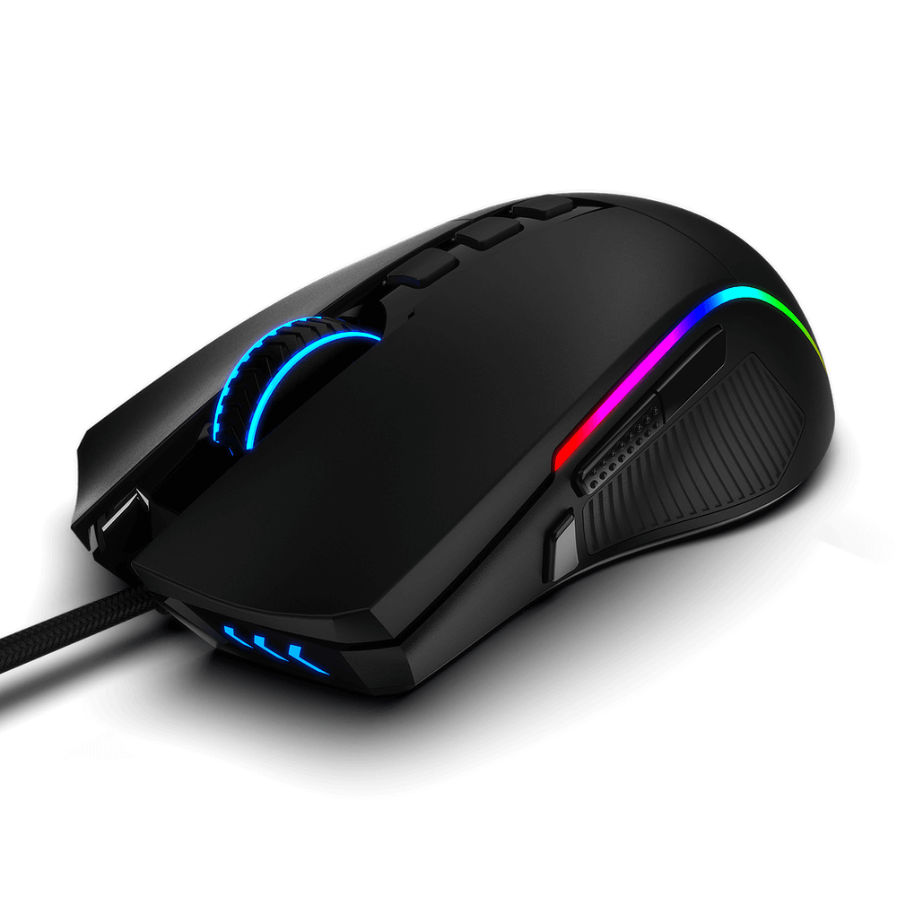 Mouse Gamer Redragon Lonewolf RGB M721-Pro 32000 dpi-1