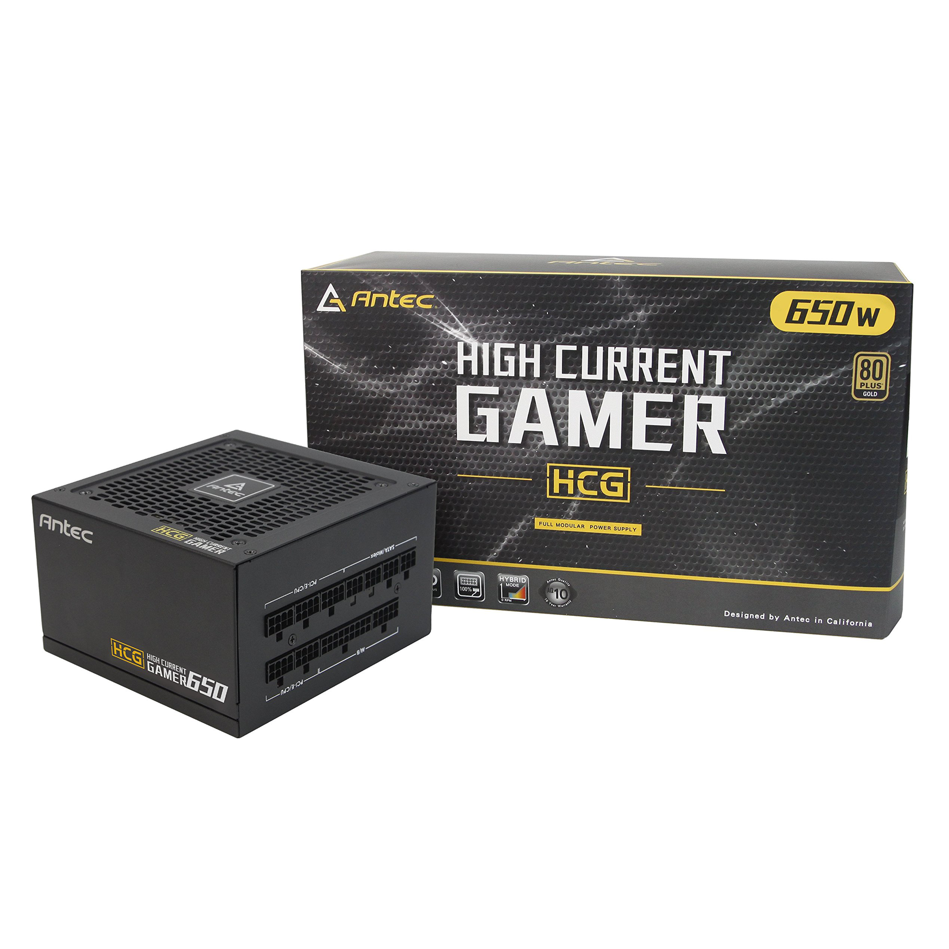 Fuente de Poder Antec 650W HCG650 80+ Gold Full Modular-2