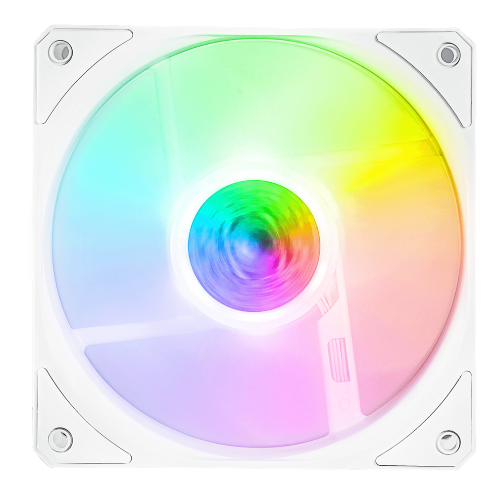 Pack 3 Ventiladores Cooler Master Sickleflow White Edition-3