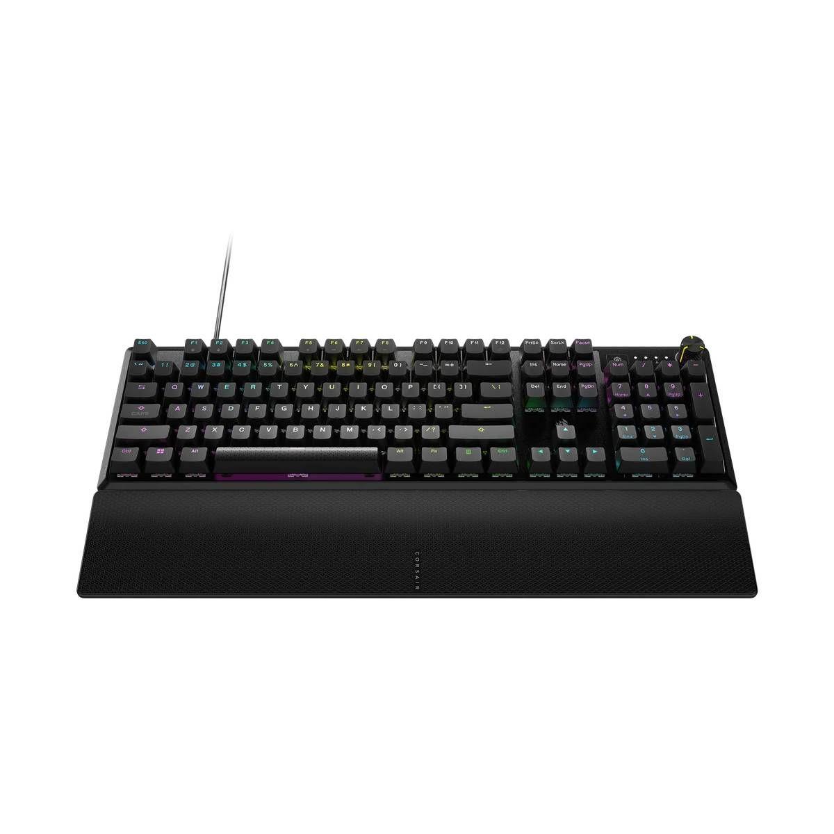 Teclado mecánico Corsair K70 CORE RGB: Negro Reposa Muñecas-1