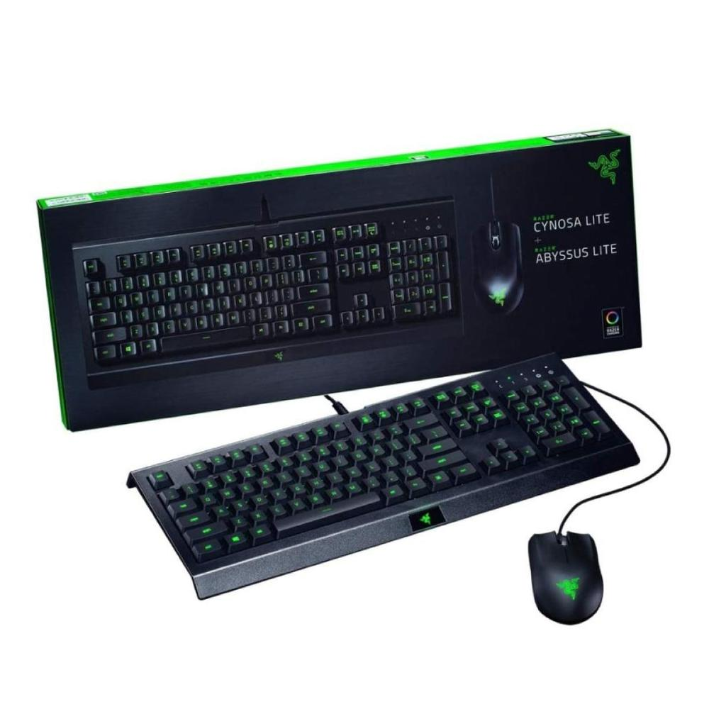 Teclado Gamer Razer Cynosa + Abyssus Lite Español-0
