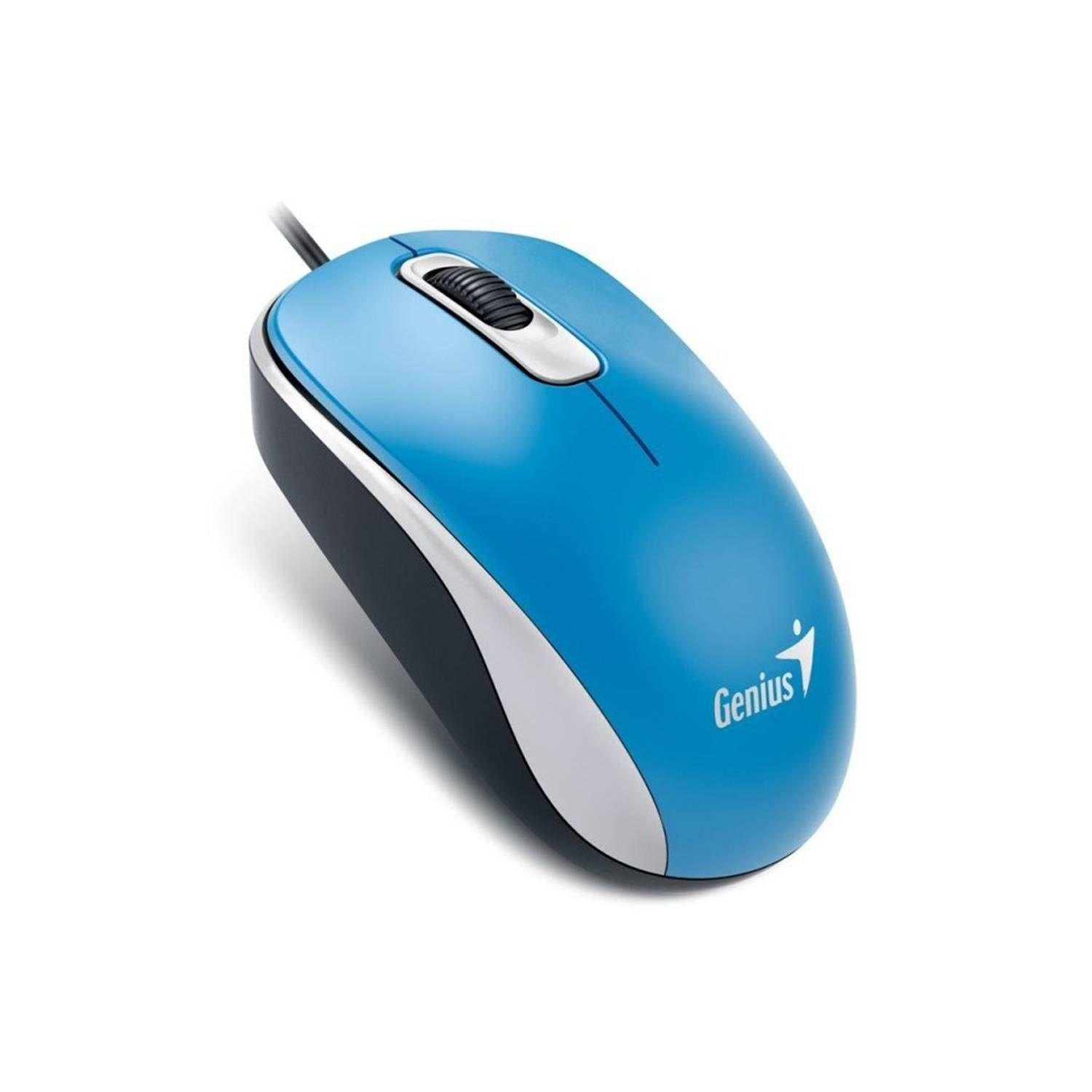 Mouse Genius DX110 Azul 1000DPI-0
