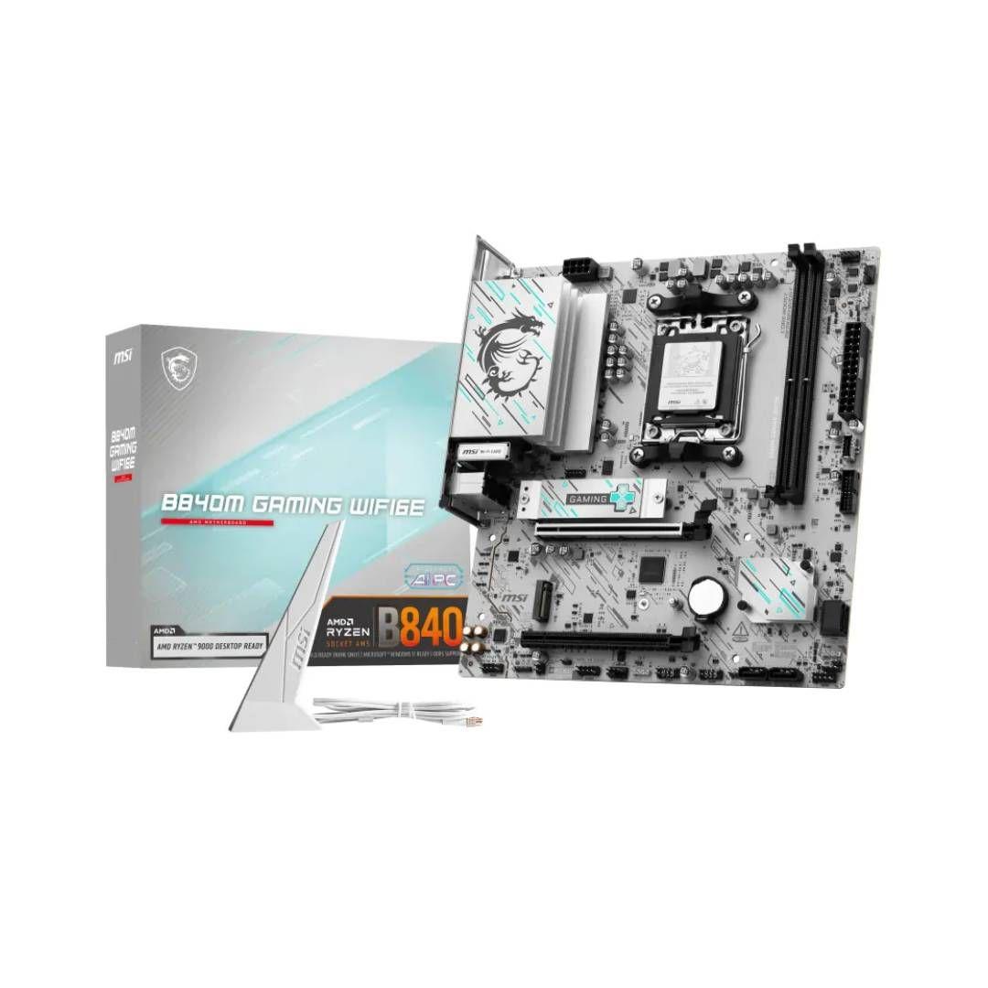 Placa Madre MSI B840M GAMING WIFI6E, mATX, AM5-0
