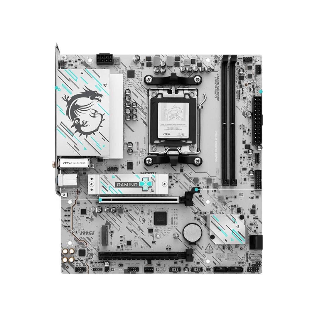 Placa Madre MSI B840M GAMING WIFI6E, mATX, AM5-1