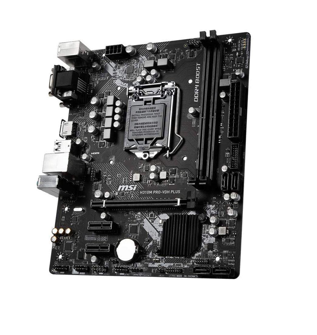 Placa Madre MSI H310M PRO-VDH Plus M-ATX LGA1151 Intel-1