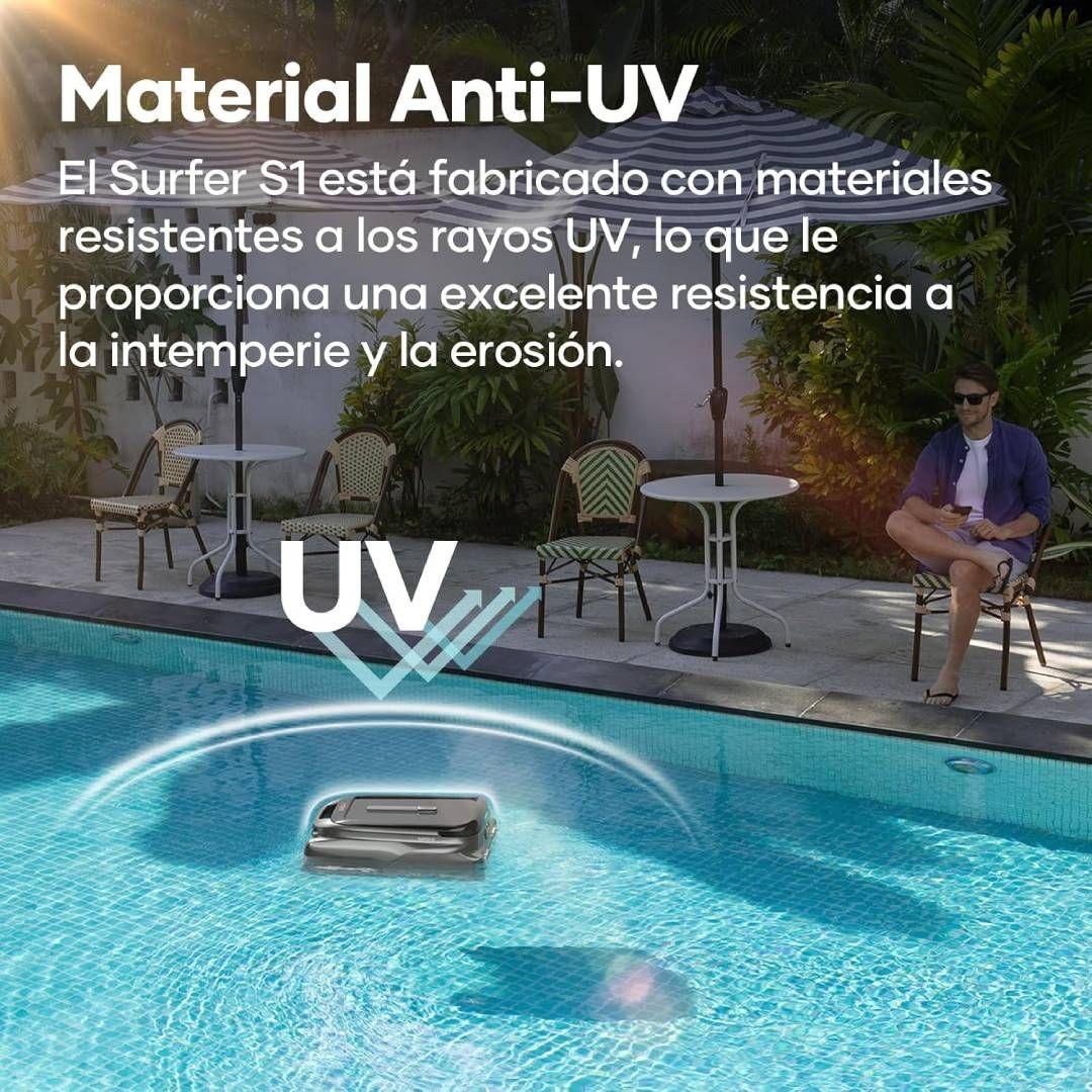 Robot Saca Hojas para Piscina Inalámbrico Aiper Surfer S1-6