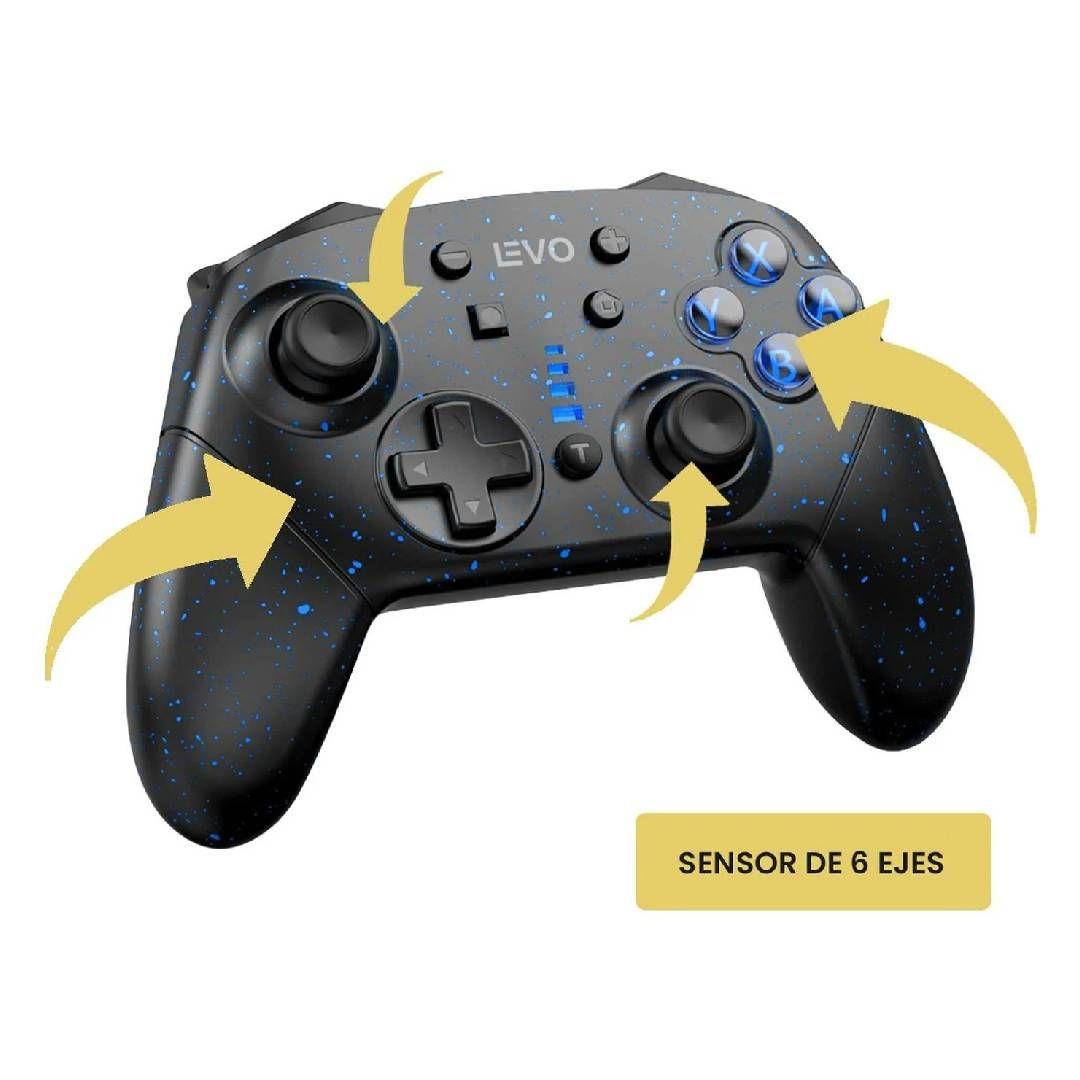 Control Gamer Inalámbrico PC LEVO-2