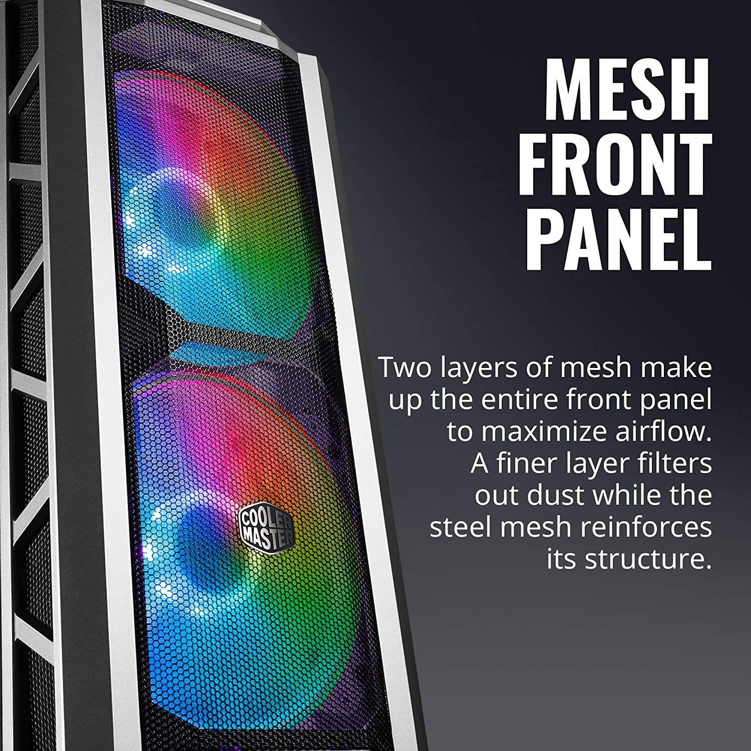 Gabinete Cooler Master Mastercase H500P Mesh 2 Fans ARGB-2