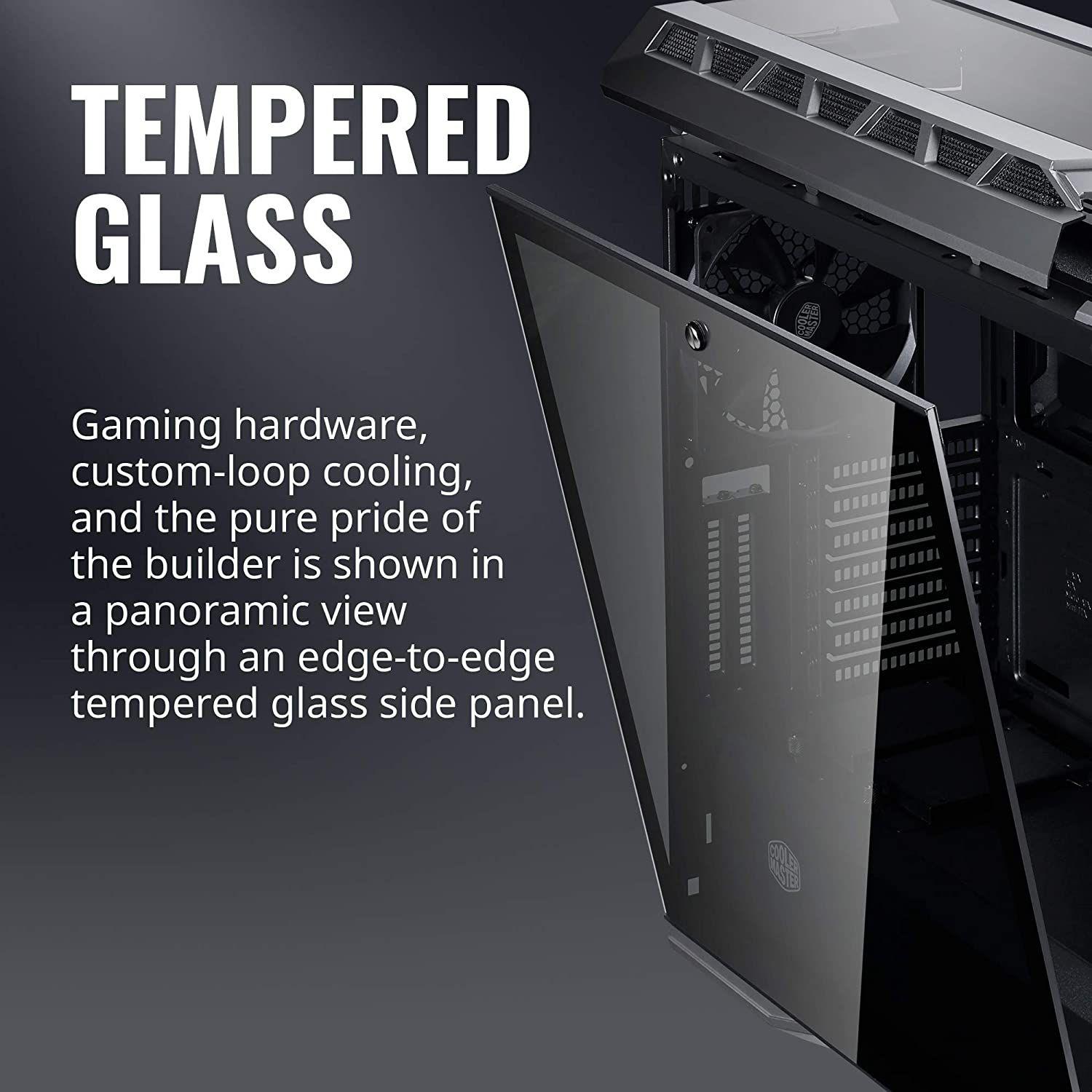 Gabinete Cooler Master Mastercase H500P Mesh 2 Fans ARGB-8