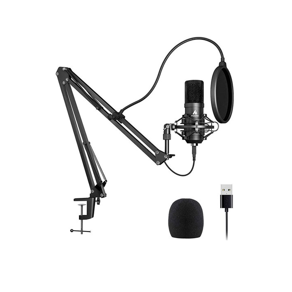 Kit Micrófono Profesional AU-A04 USB Streamer Maono-0