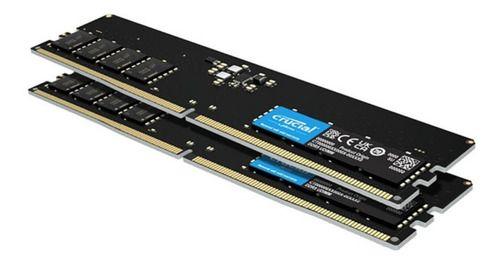Memoria RAM Crucial 16GB DDR5 4800Mhz UDIMM-1