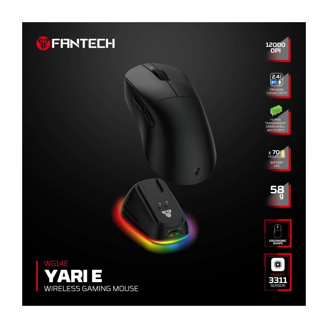 Mouse Inalámbrico Fantech WG14E YARI E 12.000 DPI Black-6