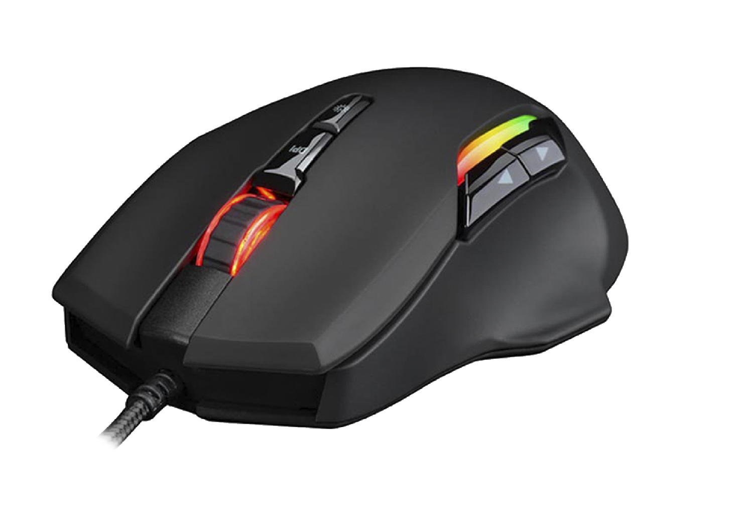 Mouse Gamenote MS1012A USB RGB 4800 DPI-1