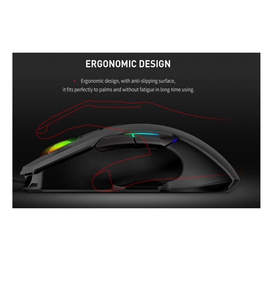 Mouse Gamenote MS1012A USB RGB 4800 DPI-3