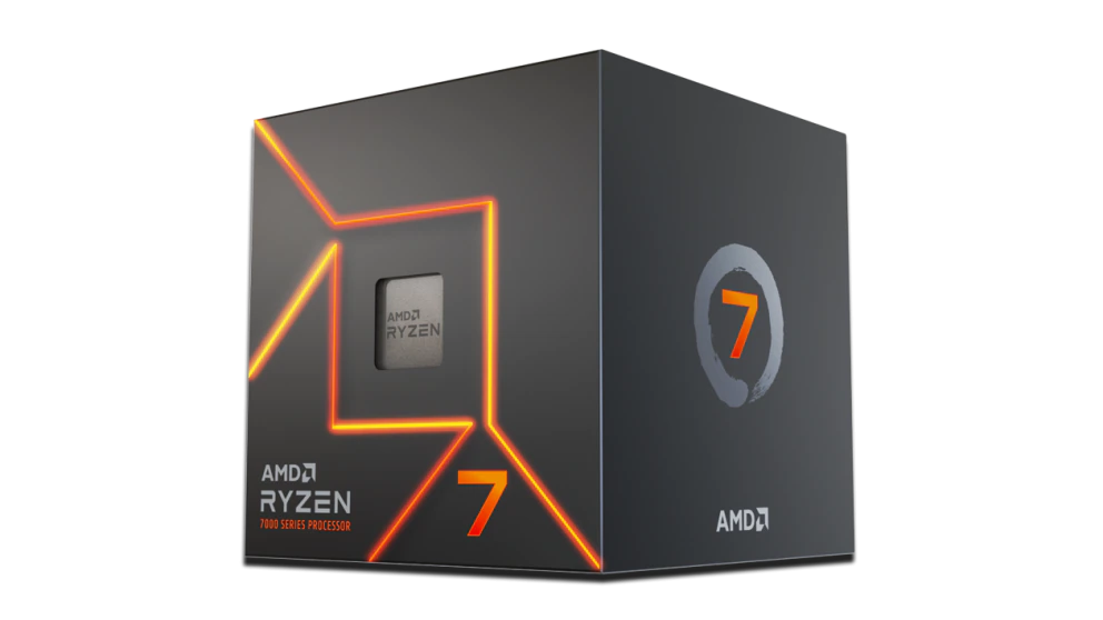 Procesador AMD Ryzen 7 7700 8 Nucleos AM5 c Disipador-0