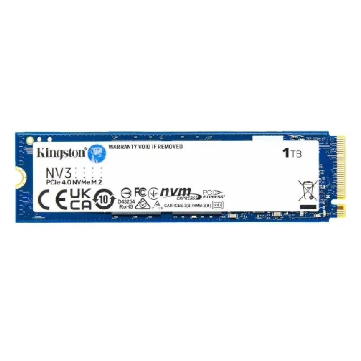 SSD Kingston NV3 M.2 2280 Nvme 4.0 Gen 4×4 Ultra Fast 1TB-1