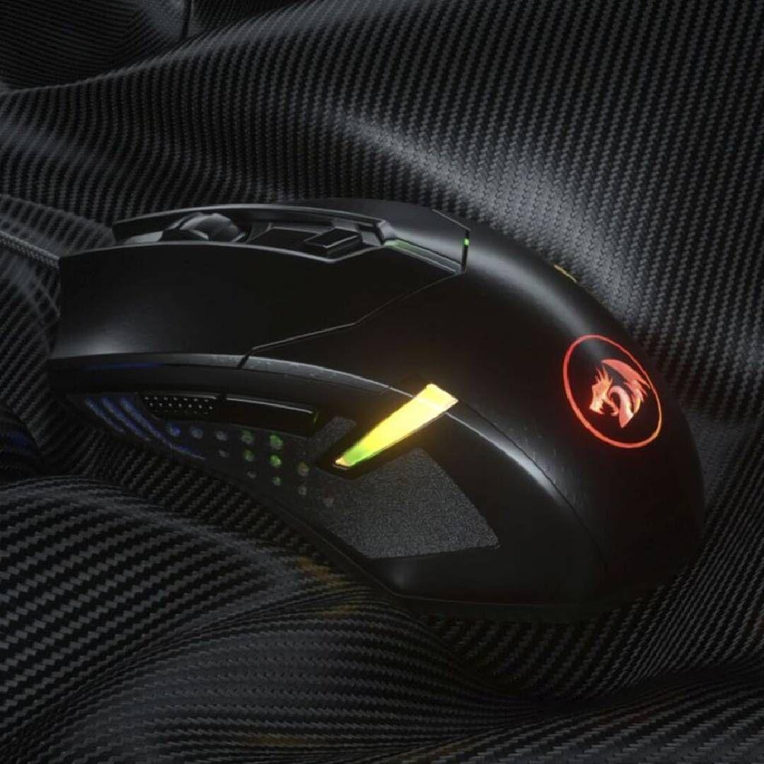 Mouse Gamer Redragon Centrophorus 2 7200DPI RGB - Negro-2