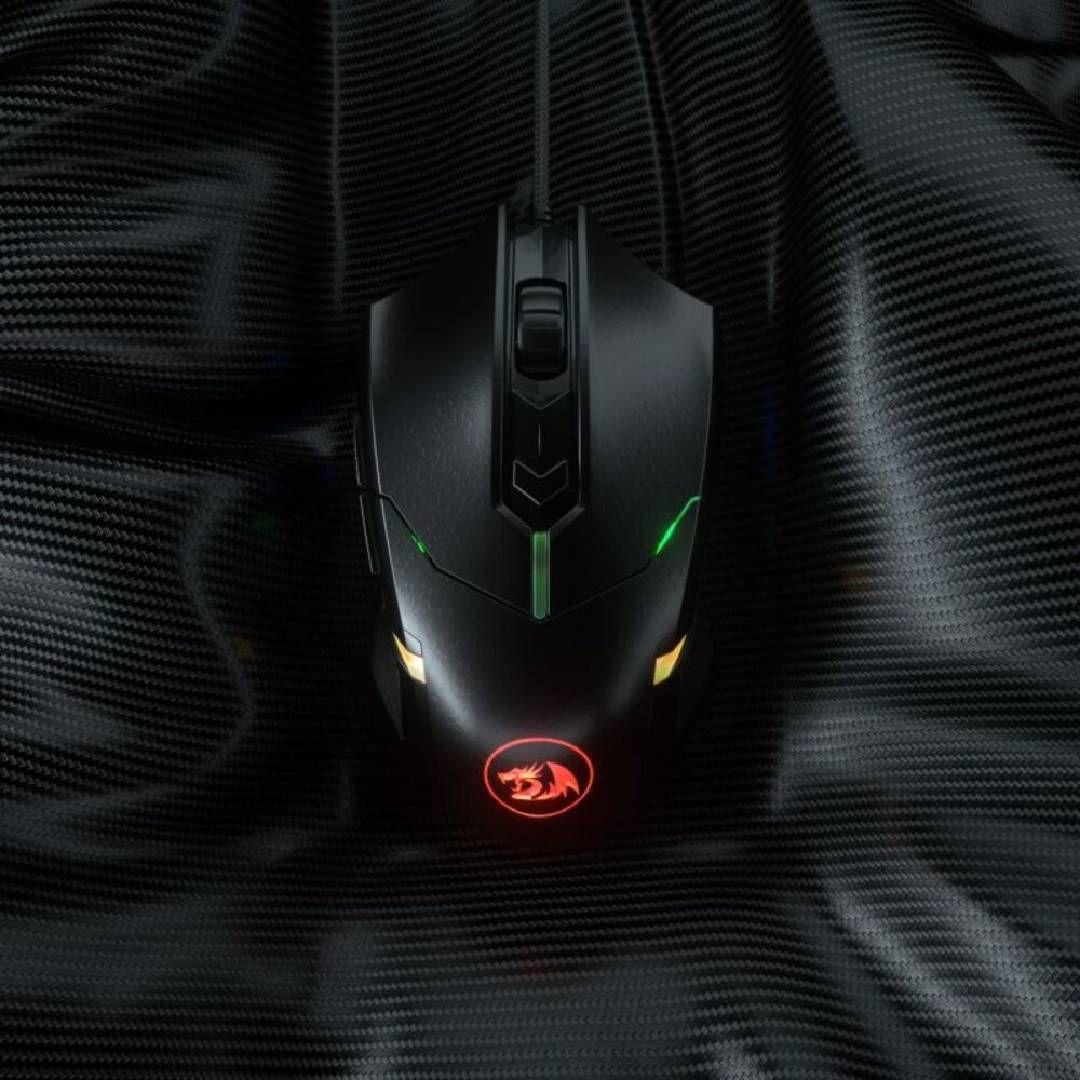 Mouse Gamer Redragon Centrophorus 2 7200DPI RGB - Negro-4