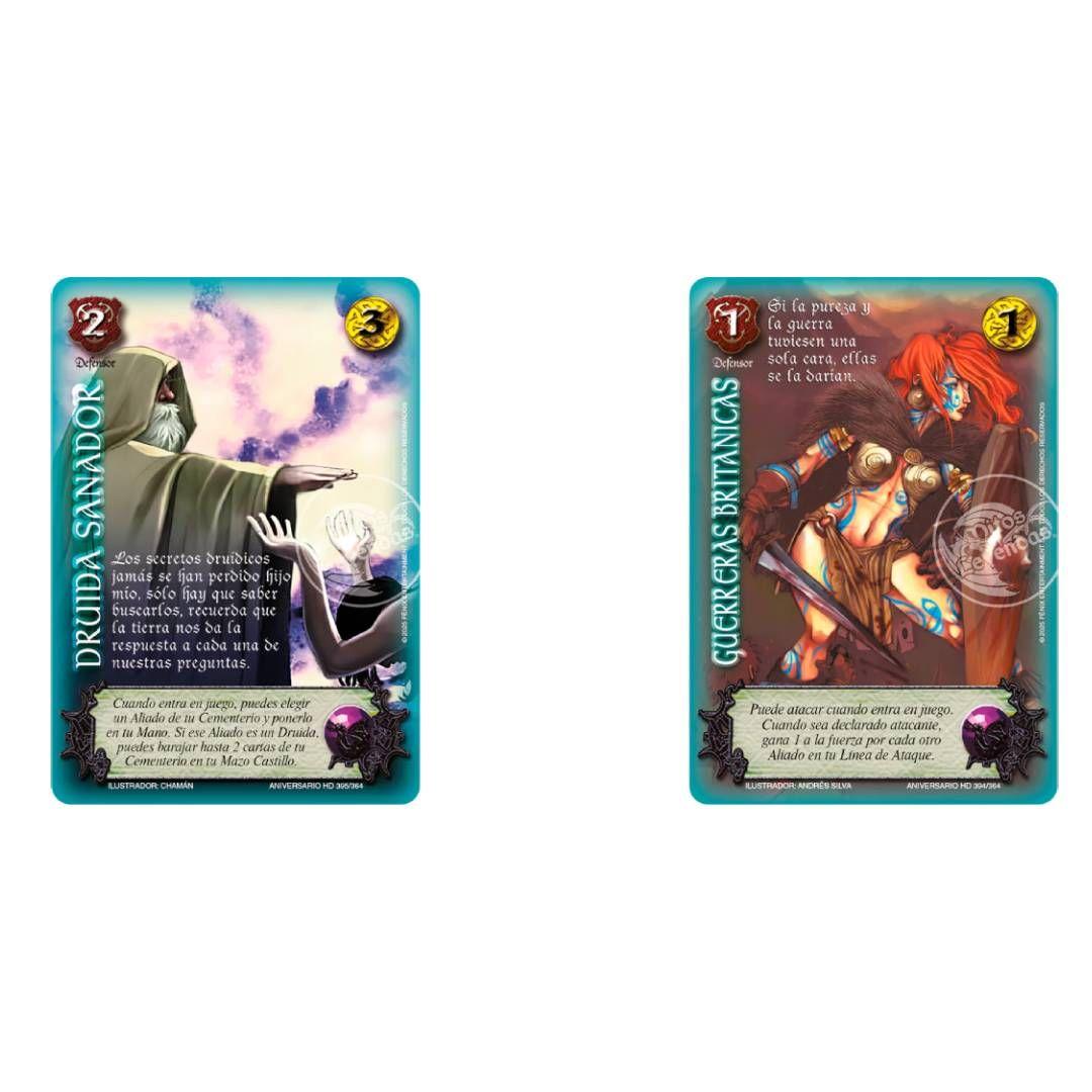 X3 Relatos de Hijos de Daana: Muerte de Cuchulain + 2 Cartas-3