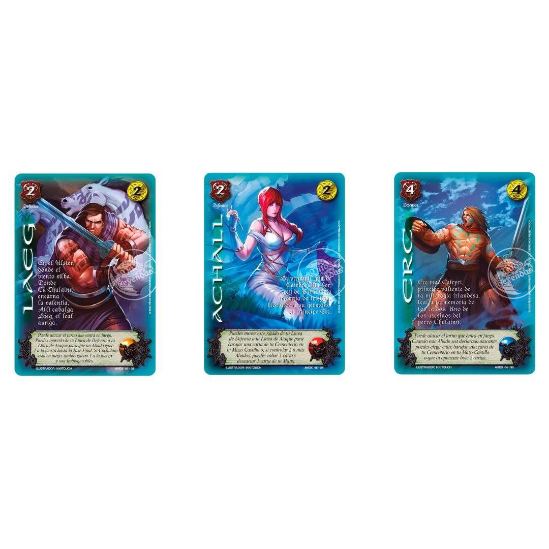 X3 Relatos de Hijos de Daana: Muerte de Cuchulain + 2 Cartas-5