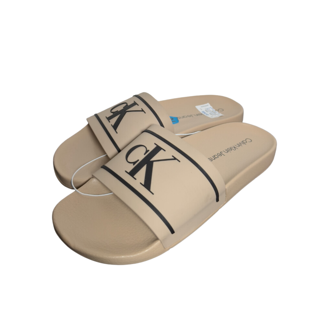 Sandalias Mujer Beige Talla 10 Calvin Klein-0