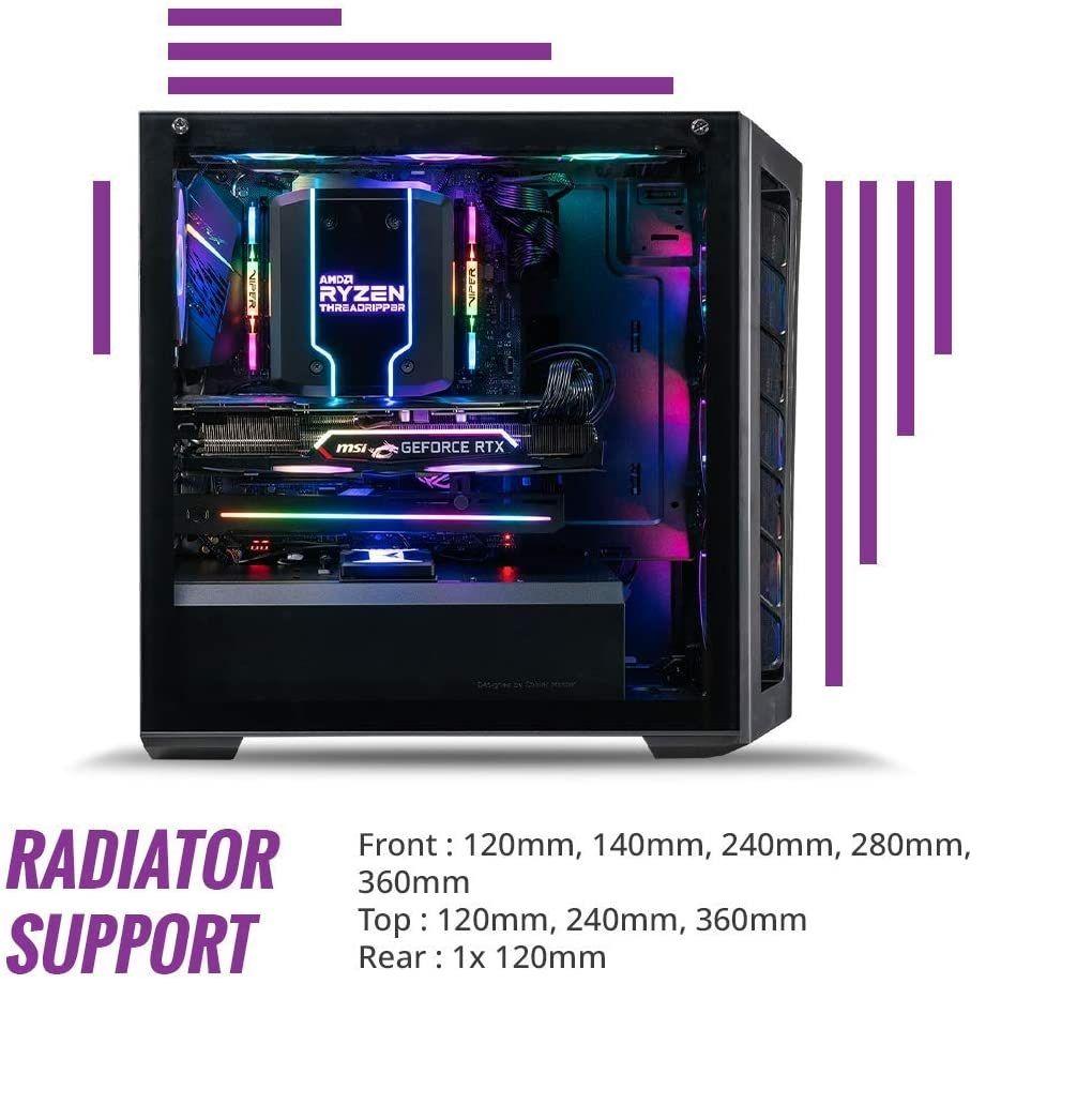 Gabinete Cooler Master MasterBox MB511L 3 Ventiladores ARGB-5