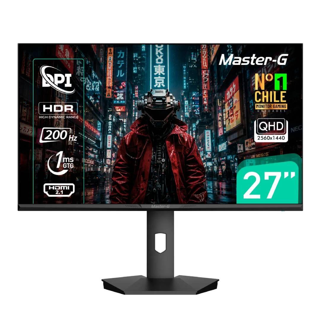 Monitor Gamer Master-G MGMG2750Q 27" QLED IPS 200Hz 1ms-0