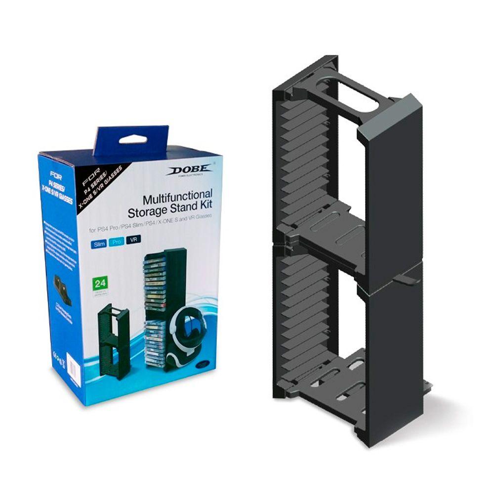 Base DOBE de almacenamiento multifuncional para PS4  TP4838-0