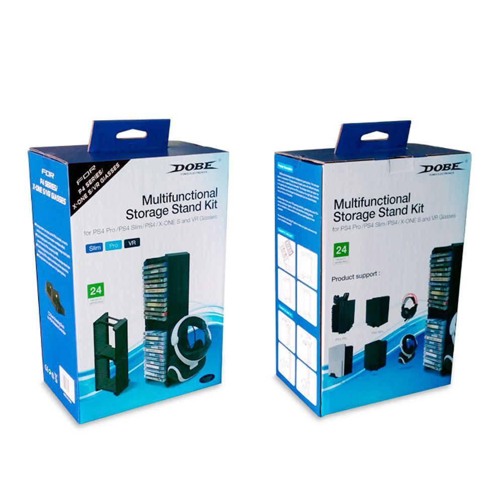 Base DOBE de almacenamiento multifuncional para PS4  TP4838-3