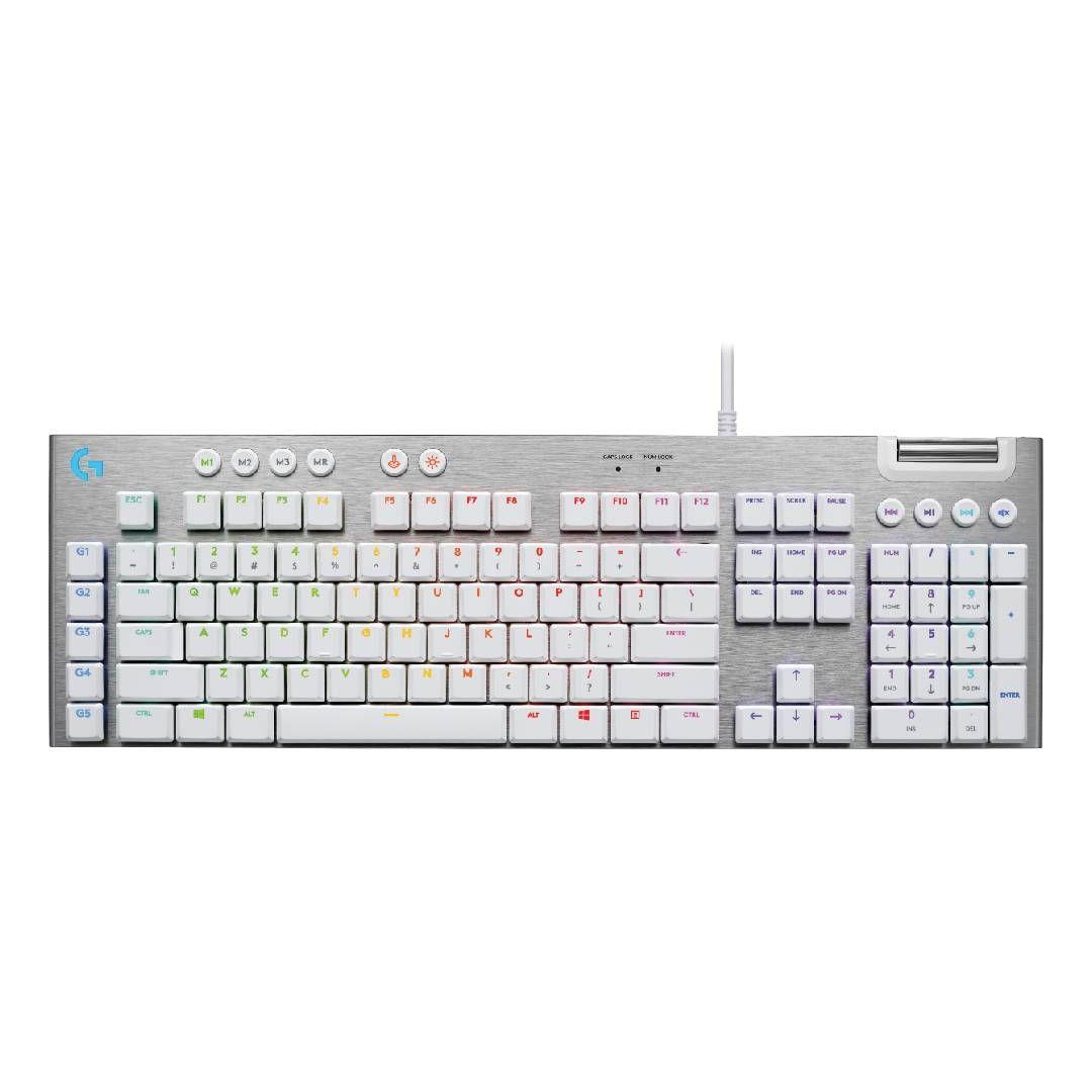 Teclado Gamer Logitech G G815 Sw Tactile White Ingles-0