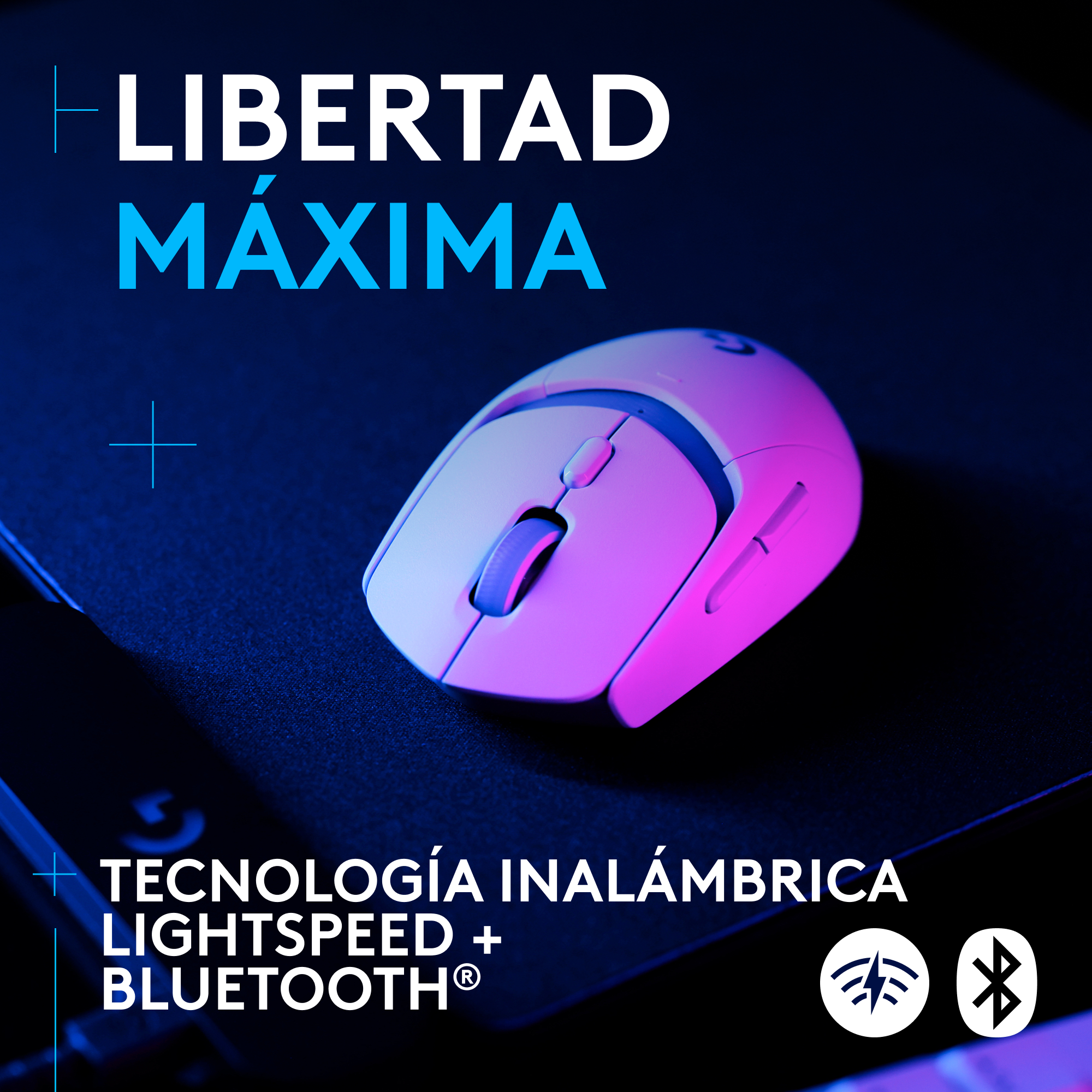Mouse Inalambrico Logitech G G309 Lightspeed White-5