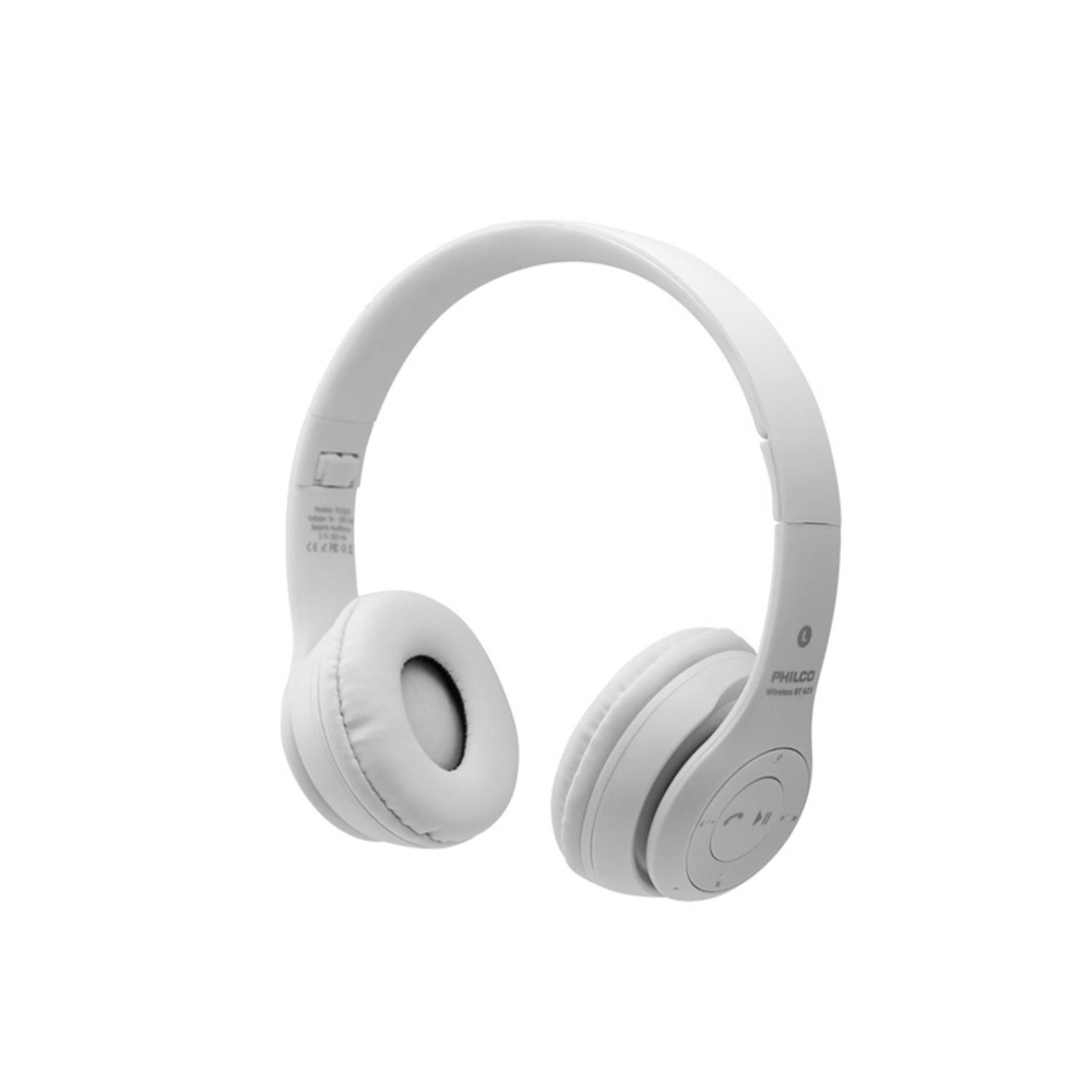 Audifono Philco Inalambrico 623 Plegable Radio FM Blanco-0