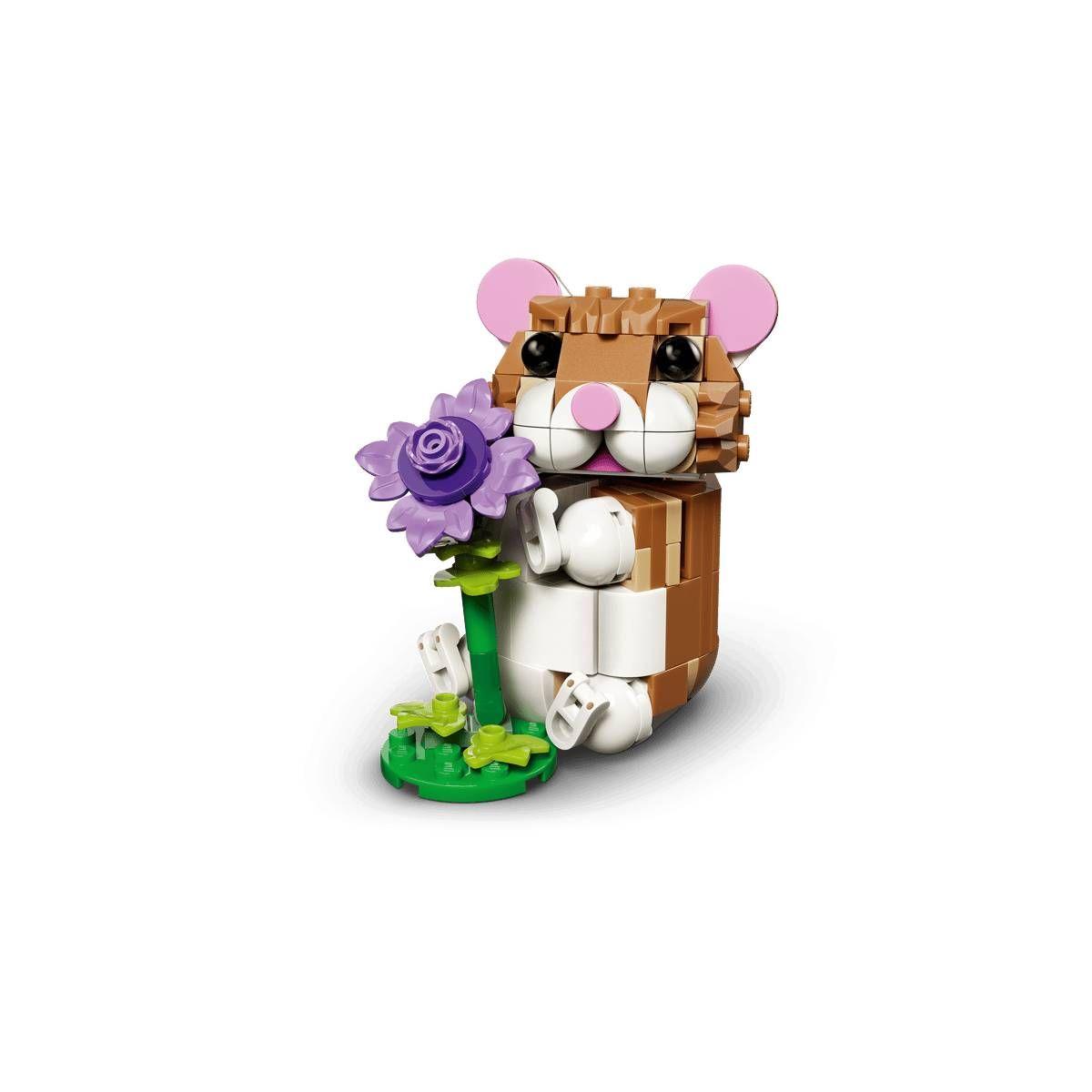 LEGO Creator 3 en 1: LINDO HÁMSTER CON FLOR 31376-1