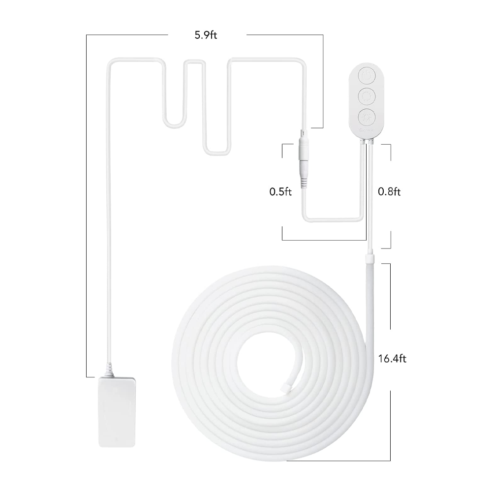 Tira de Neón LED 5 mts Govee RGBIC Smartcontrol-1