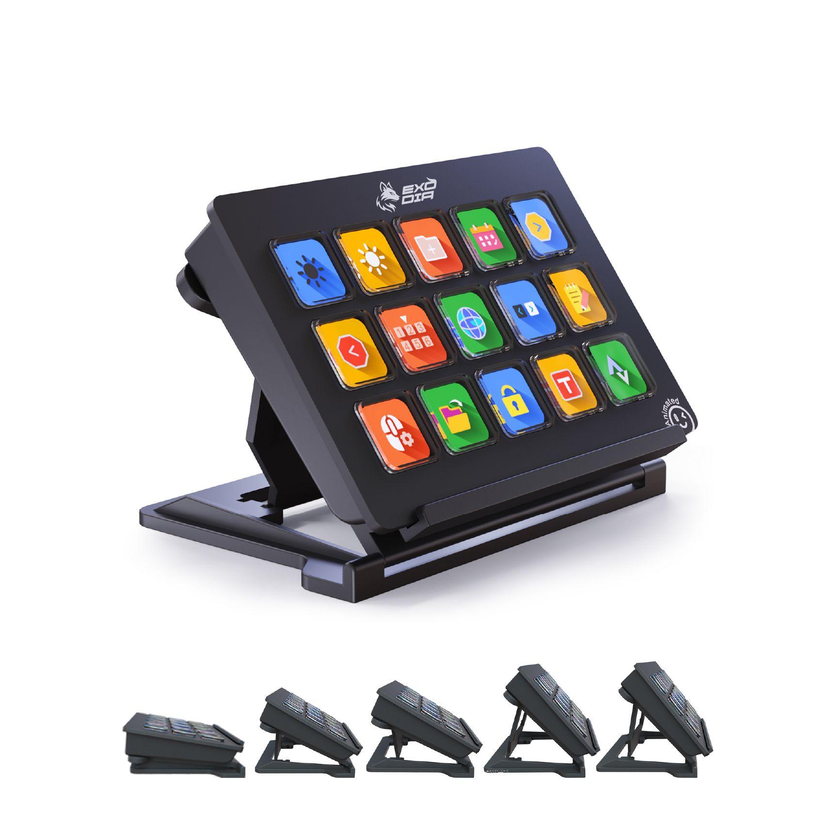 Streamdeck Exodia Ritual 293 Negro 15 botones-4