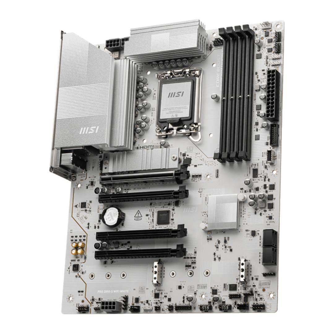 Placa Madre MSI PRO Z890-S WIFI WHITE, ATX, LGA1851, DDR5-3