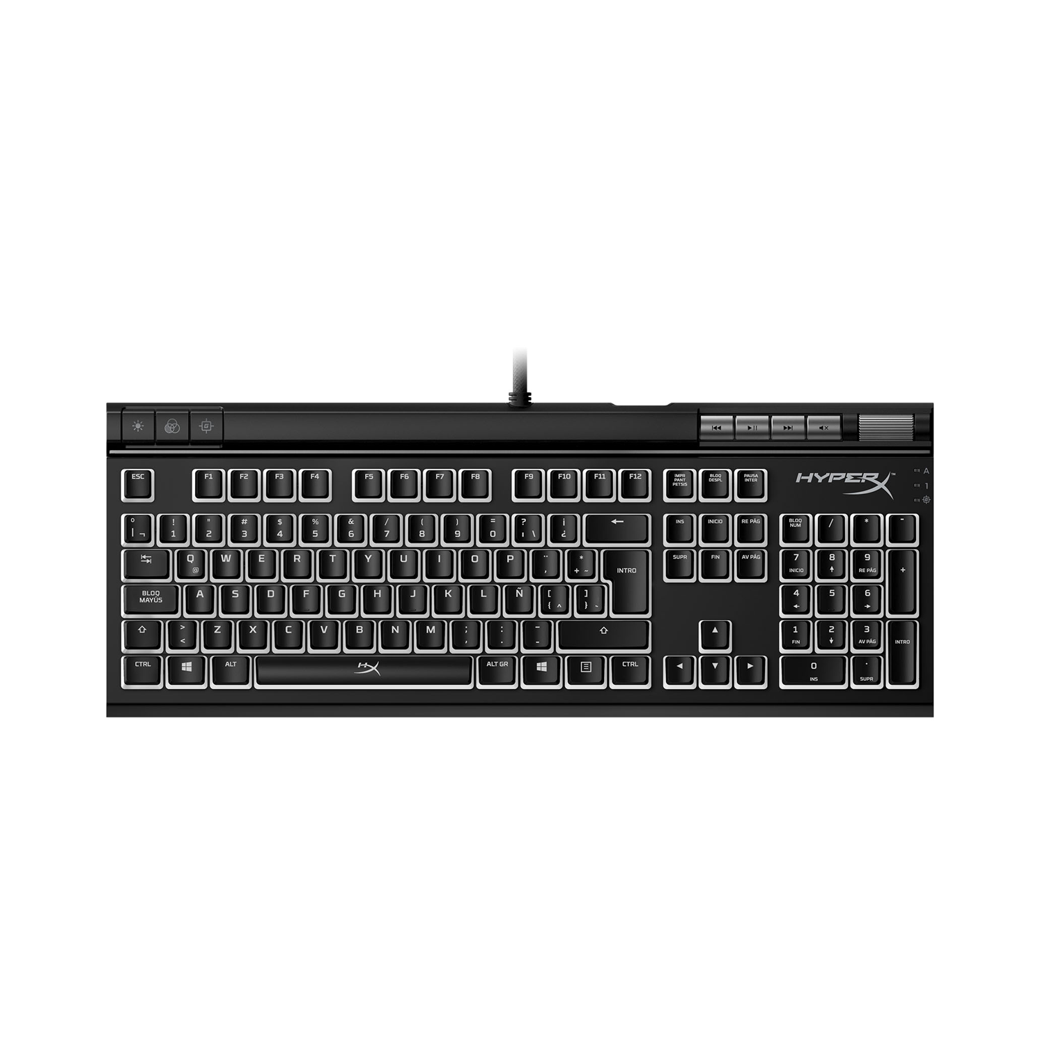 Teclado Gamer HyperX Alloy Elite 2 RGB SW Red Linear Español-4