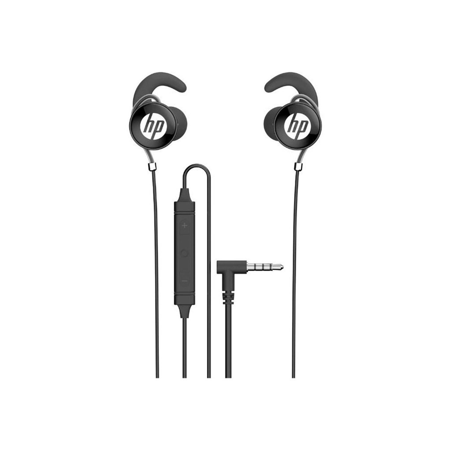 Audífono In-Ear HP DHE-7004 Negro Mic Desmontable Jack 3.5mm-1
