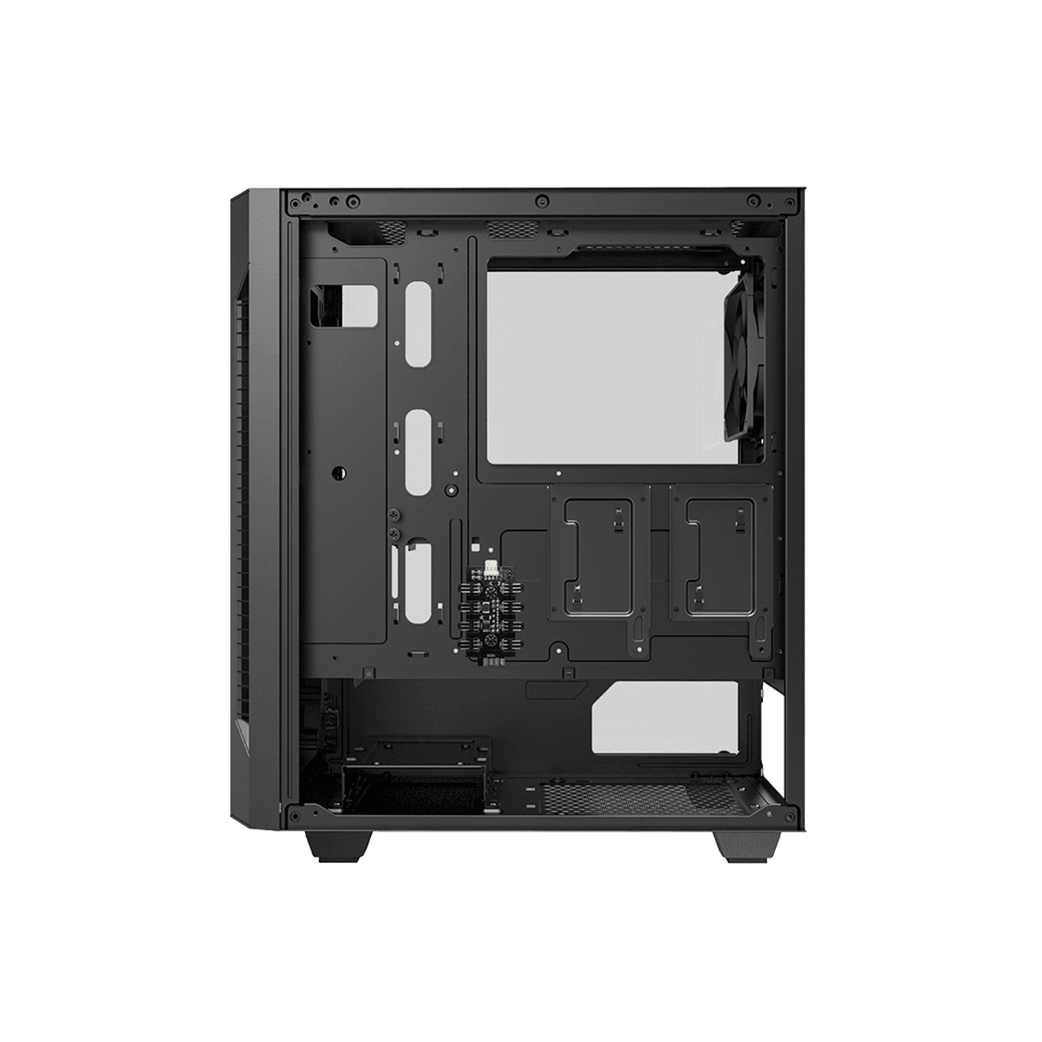 Gabinete Gamer Gamemax Gaming Fortress TG ATX-6