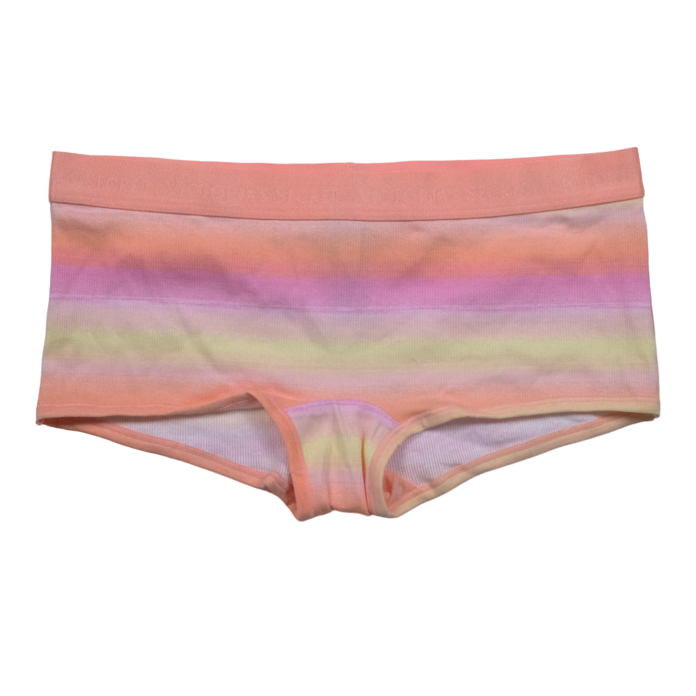 Lenceria Victoria Secret Dorado Rosa Amarillo Talla L-0