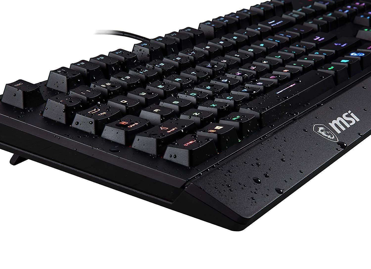 Teclado Gamer MSI Vigor GK20 RGB USB NEGRO-3
