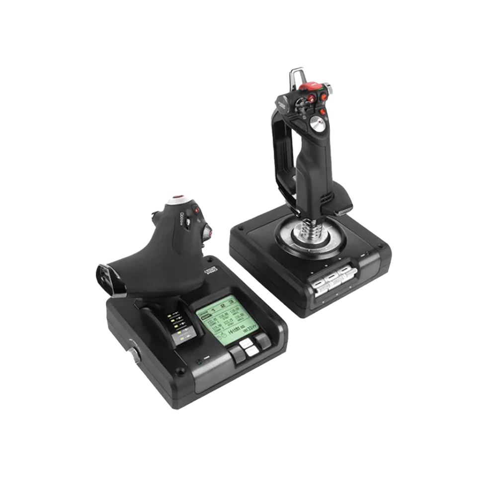 Joystick Profesional Vuelo Logitech X52 HOTAS-0