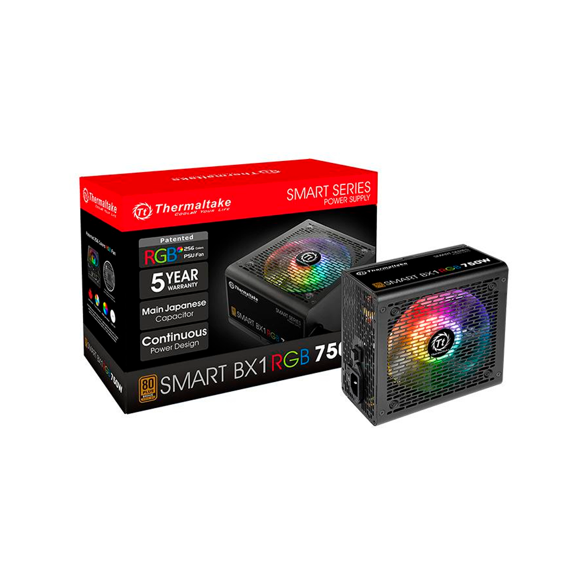 Fuente de Poder Thermaltake Supply Smart BX1 RGB 750W-4
