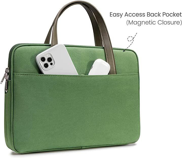 Tomtoc Bolso Premium H21 14'' MacBook Pro Verde H21-C01T01-1