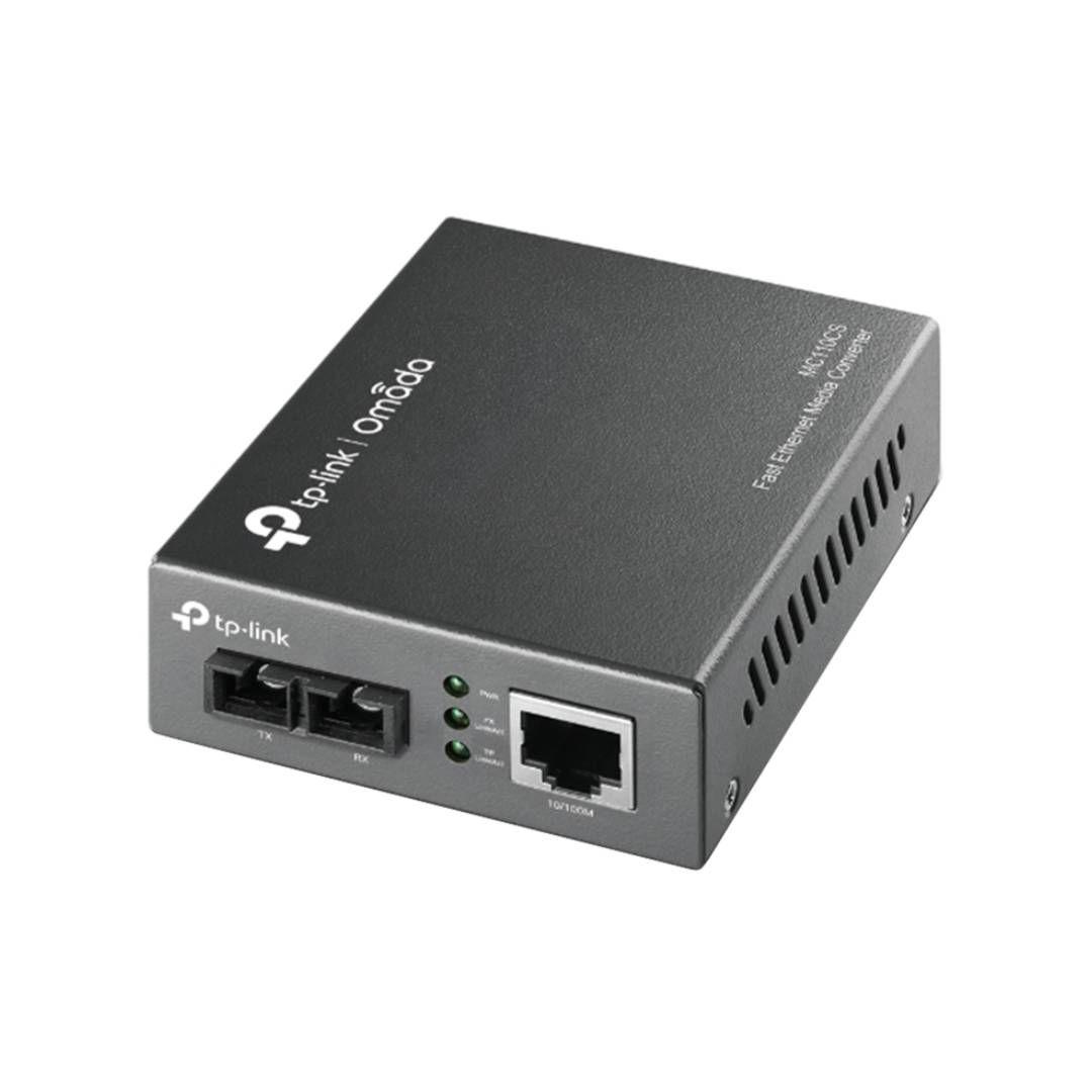 Convertidor de Medios TP-Link MC110CS Fibra Monomodo 20km-0