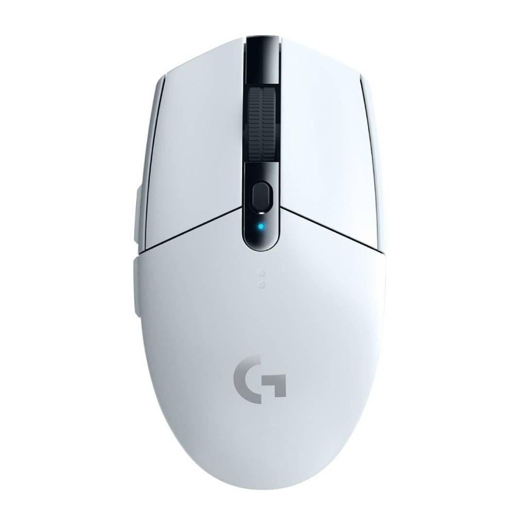 Mouse Logitech G305 Lightspeed Inalambrico 12K DPI, Blanco-1