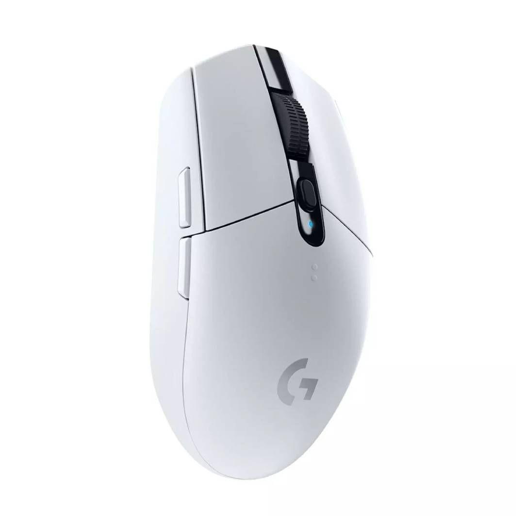 Mouse Logitech G305 Lightspeed Inalambrico 12K DPI, Blanco-3