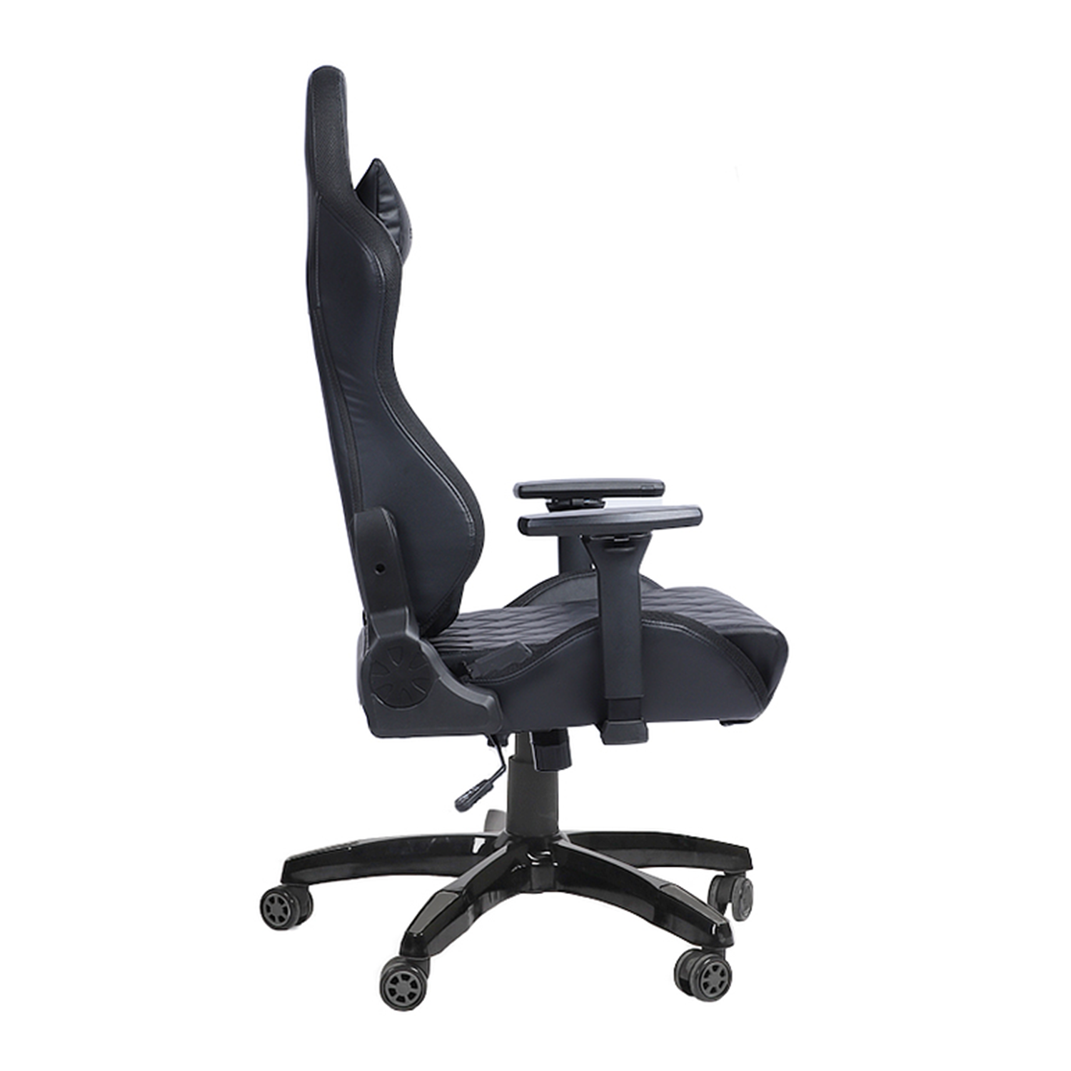 Silla Gamer Sevenwin Spectrum Black Reclinable RGB-3