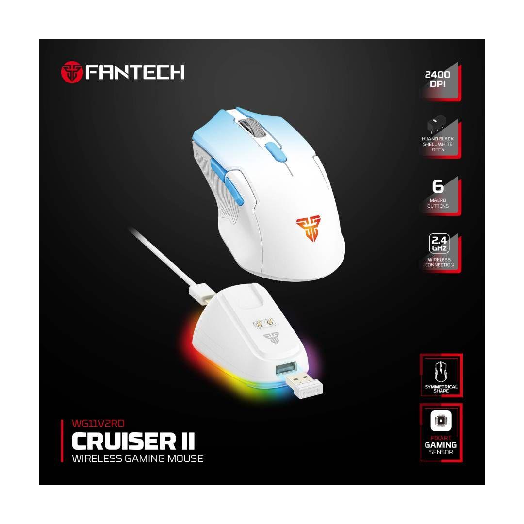 Mouse Inalámbrico Fantech WG11V2RD Cruiser II Blue-5