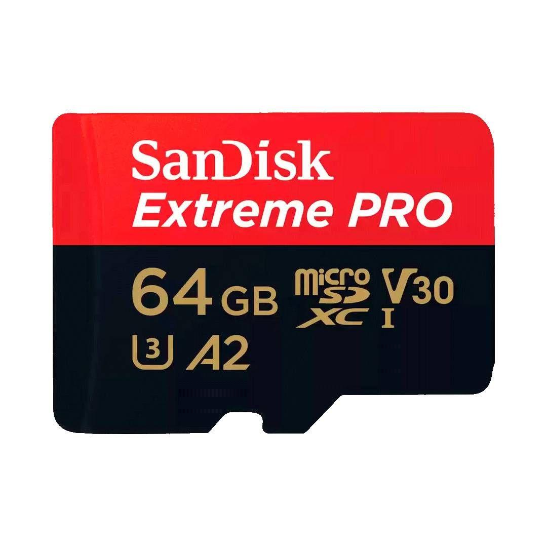 Tarjeta de Memoria microSDXC SanDisk Extreme PRO 64 GB-1